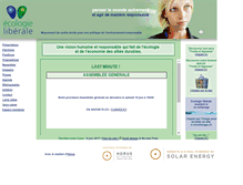 Tablet Screenshot of ecologieliberale.ch
